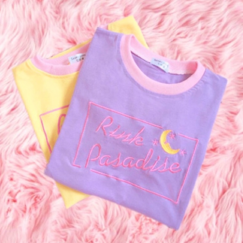Vintage Inspired Kawaii Pastel Shirt